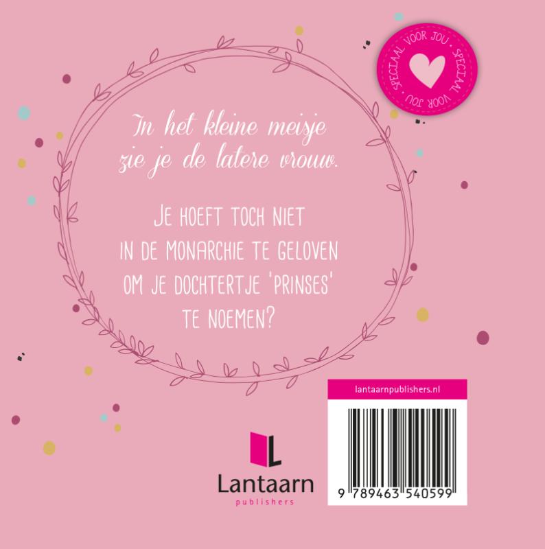 Achterkant van It's a girl