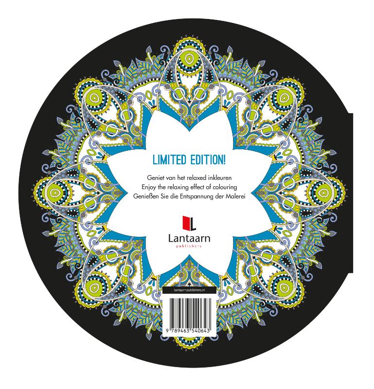 Achterkant van 100 mandala's