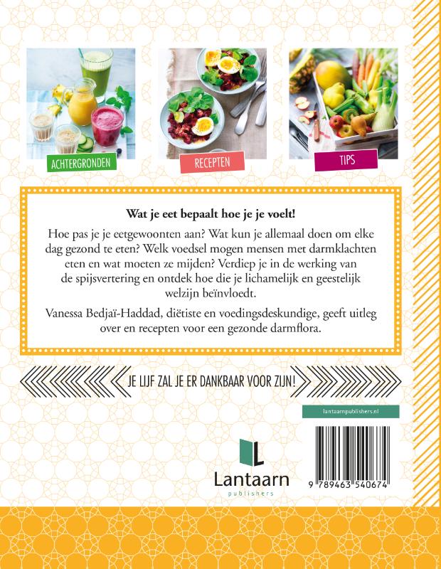 Achterkant van Het ultieme kookboek voor gezonde darmen