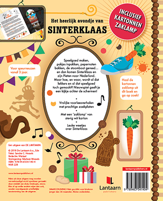 Achterkant van Het heerlijk avondje van Sinterklaas