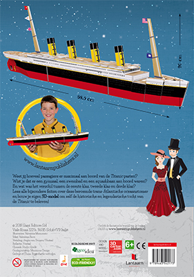 Achterkant van Bouw de Titanic 3D