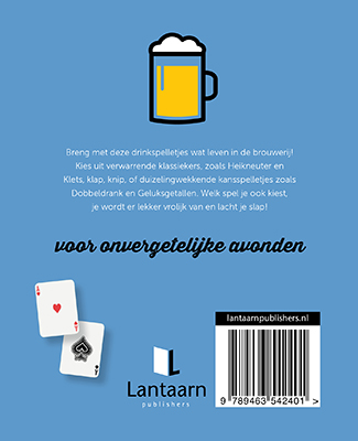 Achterkant van Het grote drinkspelletjes handboek
