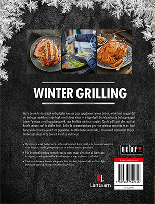 Achterkant van Weber's wintergrilling