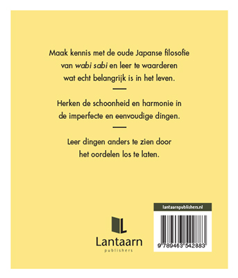 Achterkant van Wabi Sabi