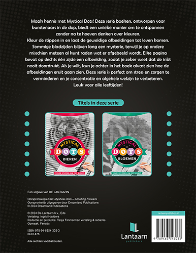 Achterkant van Mystical dots Bloemen