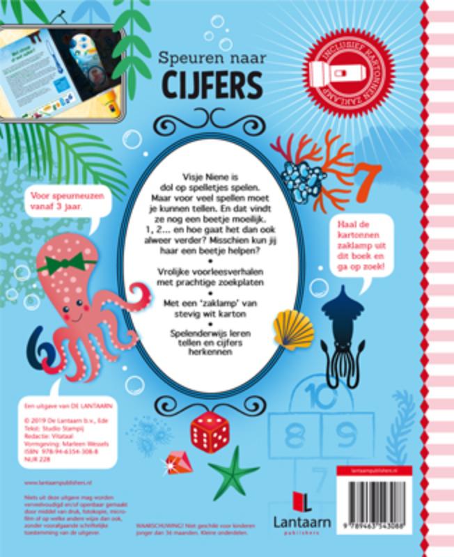 Achterkant van Speuren naar cijfers