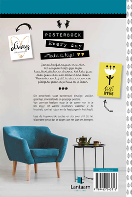 Achterkant van Posterboek - Every day