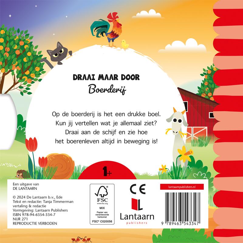 Achterkant van Draai maar door Boerderij