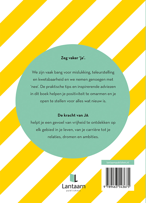 Achterkant van De kracht van JA
