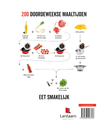 Achterkant van Koken zonder Bla Bla