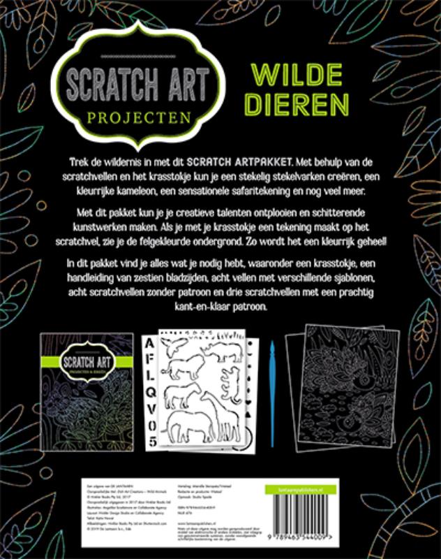 Achterkant van Scratch artprojecten