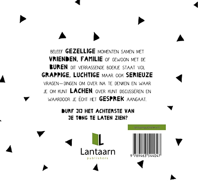 Achterkant van Bla bla Vriendeneditie