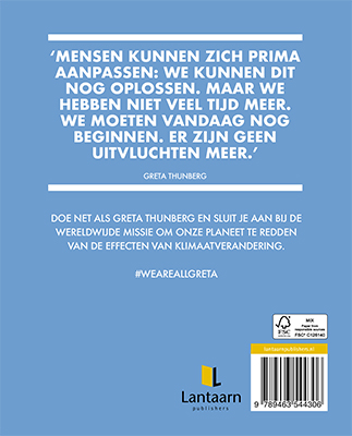Achterkant van Wij zijn allemaal Greta