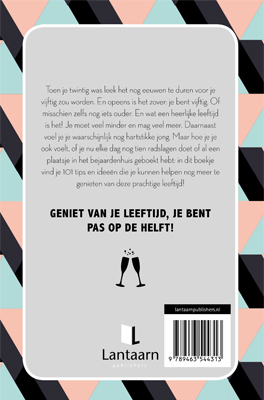 Achterkant van 101 dingen die je zeker moet doen als je 50 bent