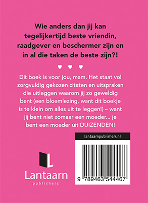 Achterkant van Mum in a million
