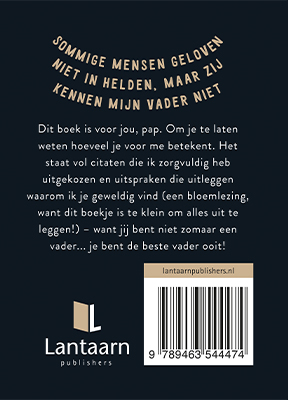 Achterkant van Dad in a million