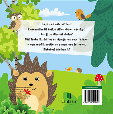 Achterkant van Mijn kiekeboek - Bosvriendjes