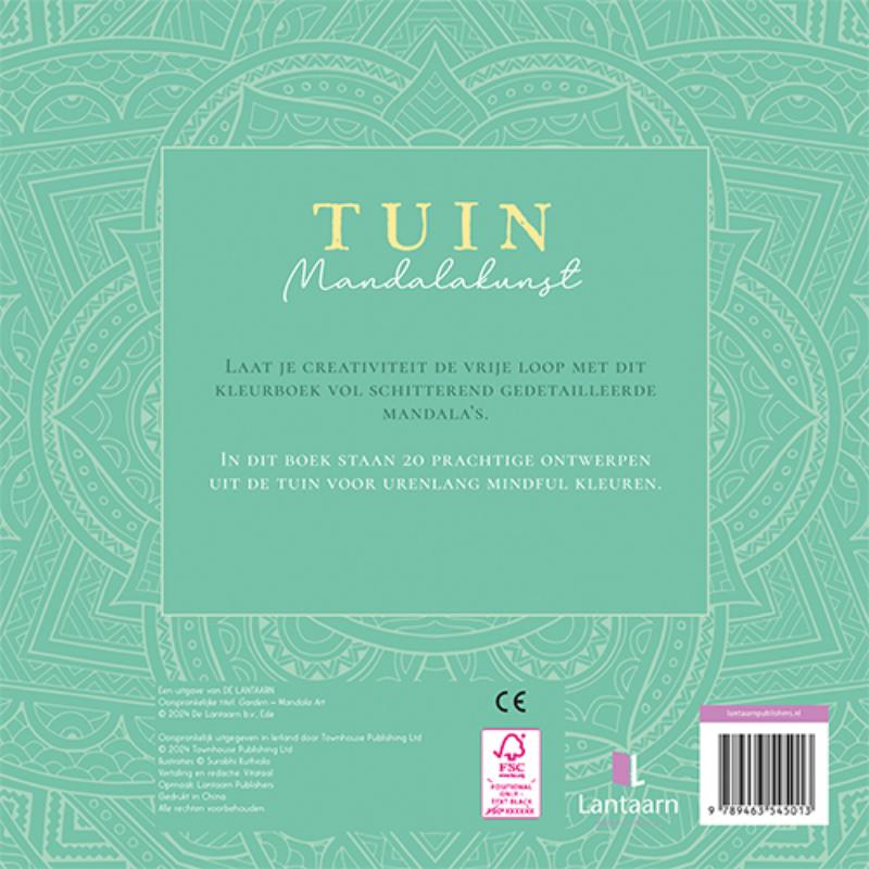 Achterkant van Tuin - mandalakunst