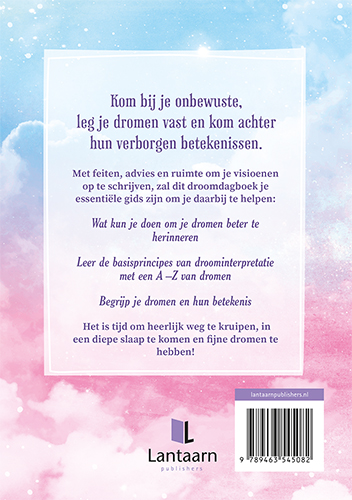Achterkant van Mijn dream journal