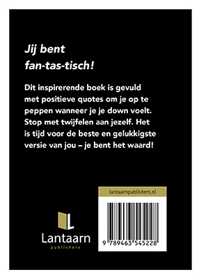 Achterkant van Believe in yourself