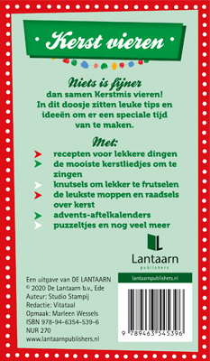 Achterkant van Kerst vieren