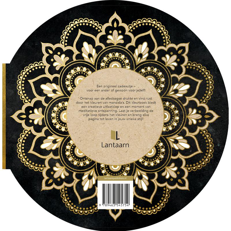 Achterkant van Beautiful & calming mandala