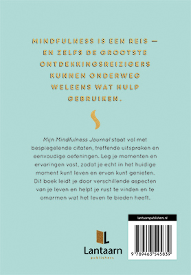 Achterkant van Mijn mindfulness journal
