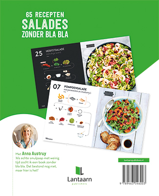 Achterkant van Koken zonder bla bla - Salades