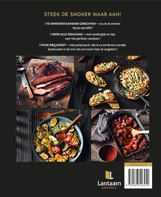Achterkant van BBQ-Smoker