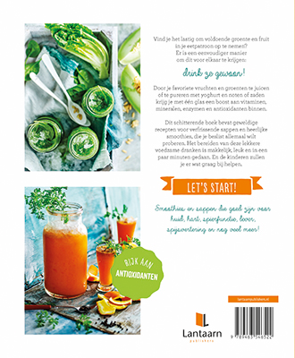 Achterkant van Smoothies en Juices