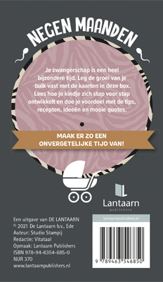 Achterkant van Negen maanden zwanger