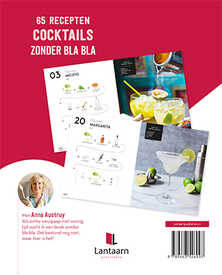 Achterkant van Shaken zonder bla bla - Cocktails