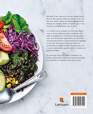 Achterkant van Mega salades