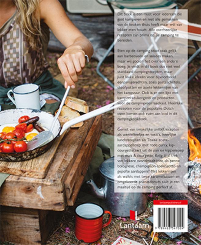 Achterkant van Het ultieme campingkookboek