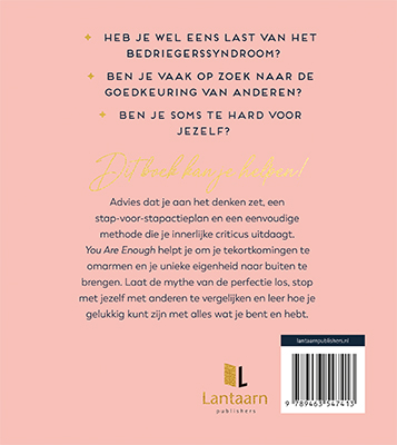 Achterkant van You are enough
