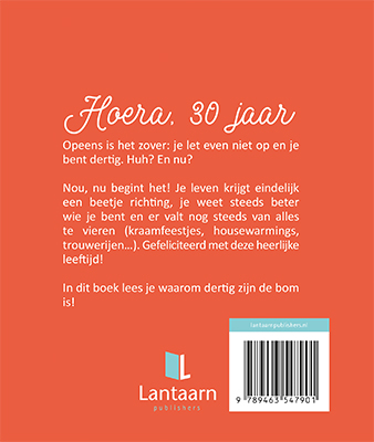 Achterkant van Hoera, 30 jaar