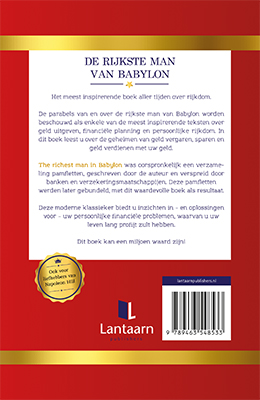 Achterkant van De rijkste man van Babylon