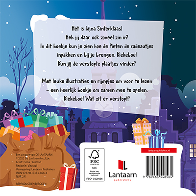 Achterkant van Mijn kiekeboek Sinterklaas