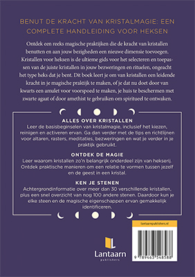 Achterkant van Kristallen voor heksen