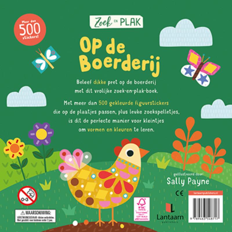 Achterkant van Zoek en plak - Op de boerderij