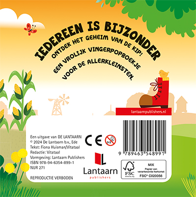 Achterkant van Iedereen is bijzonder - Boerderij