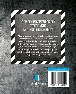 Achterkant van Het grote handboek voor mannen