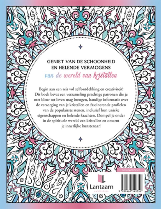 Achterkant van Kristallen kleurboek