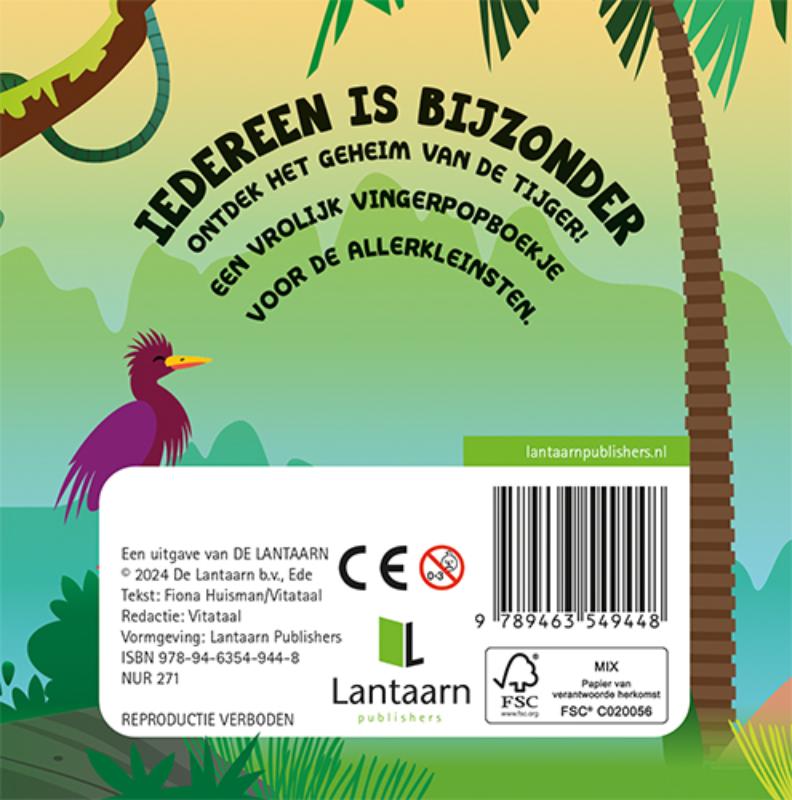 Achterkant van Iedereen is bijzonder - Jungle