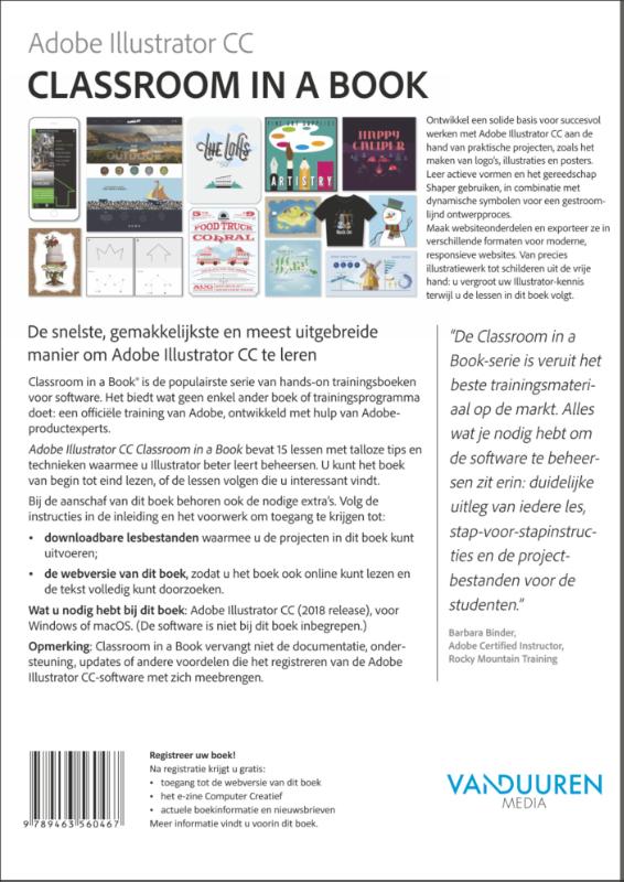 Achterkant van 2018 release