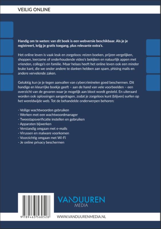 Achterkant van Veilig online