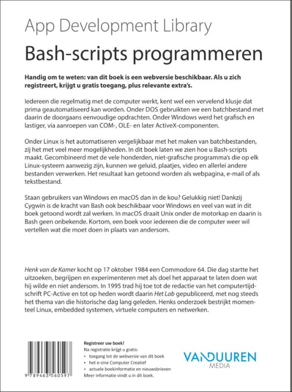 Achterkant van Bash-scripts programmeren