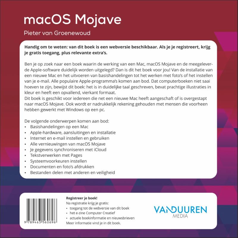 Achterkant van macOS Mojave