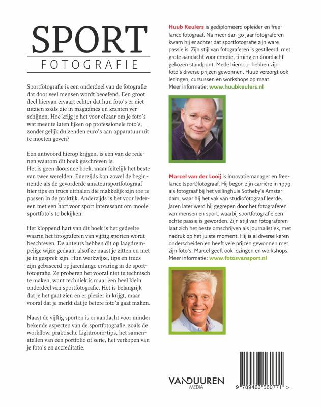 Achterkant van Sportfotografie