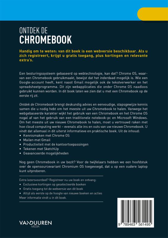 Achterkant van Ontdek de Chromebook